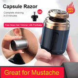 Rasoir à capsules multifonction portable