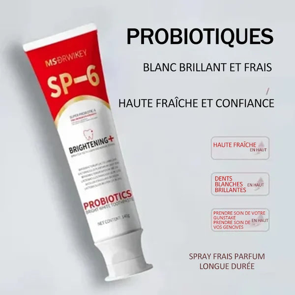 🔥Dentifrice SP-6 pour la gestion de la santé bucco-dentaire, haleine fraîche