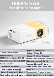 MINI HD MOVIE PROJECTOR