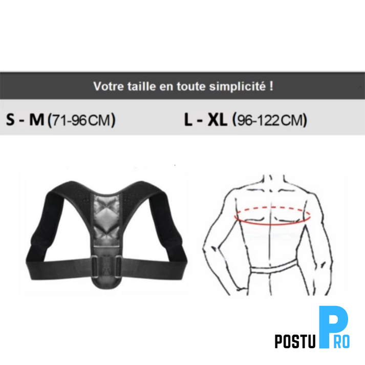 Correcteur de Posture POSTUPRO™