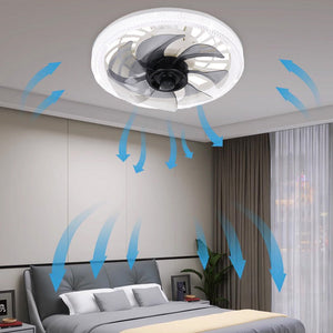 Lampe-ventilateur Silencieuse avec Télécommande Ajustable